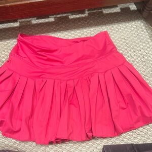 Goldhinge Chic Pink Mini Skirt